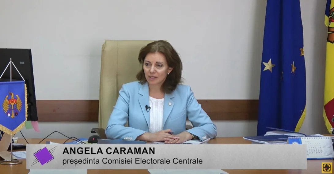 Președinta Comisiei Electorale Centrale